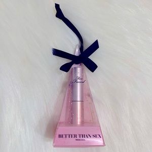 Too Faced Better Than Sex Mascara gift ornament NWT Excellent Condition